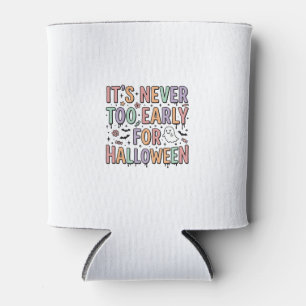Porta-lata Camiseta Típográfica Cute Vintage Halloween Muito 
