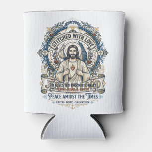 Porta-lata Camiseta Vintage Escatologia Profecia Jesus Cristã