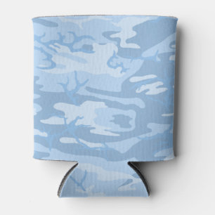 Porta-lata Camo azul desvanecido
