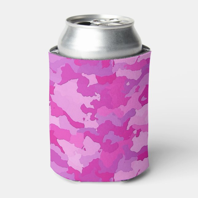 Porta-lata Camo rosa (Can Front)