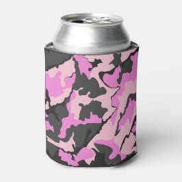 Porta-lata Camo Rosa pode arrefecer