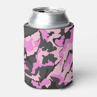 Porta-lata Camo Rosa pode arrefecer