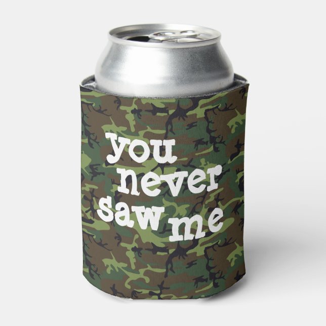 Porta-lata Camo, sua cerveja! (Can Front)