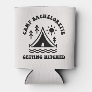 Porta-lata Camp Bachelorette Bridesmaid pode resfriar