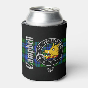 Porta-lata Campbell Clan Crachá & Tartan