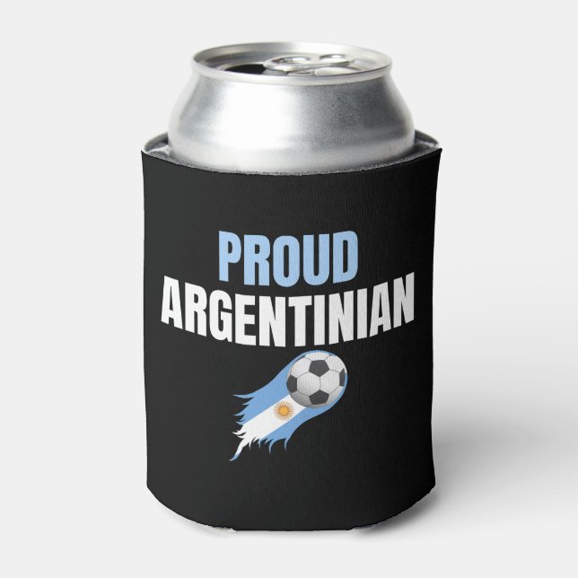 Porta-lata Campeões do Mundo Argentina 2022 Orgulhosos (Can Front)