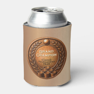 Porta-lata Campeonato do Torneio de Beer Pong da Medalha de B