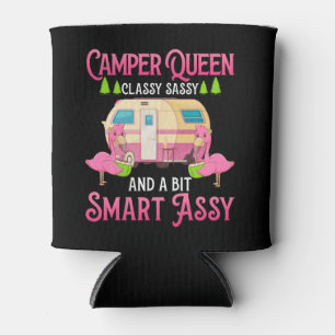 Porta-lata Camper Queen Classy Sassy Smart Engraçadas Menina