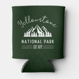 Porta-lata Campo de caminhada do Parque Nacional Yellowstone
