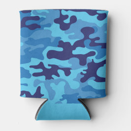 Porta-lata Camuflagem Azul