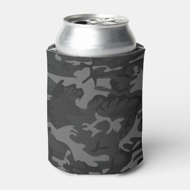 Porta-lata Camuflagem Cinza Carvão (Can Front)
