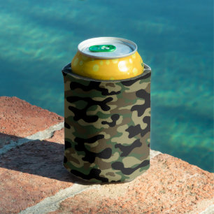 Porta-lata Camuflagem Militar Florestal