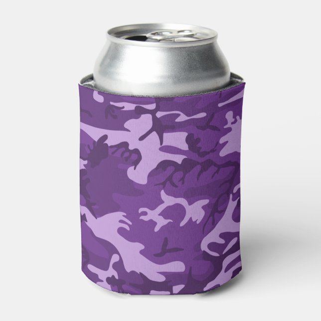 Porta-lata Camuflagem Roxa (Can Front)