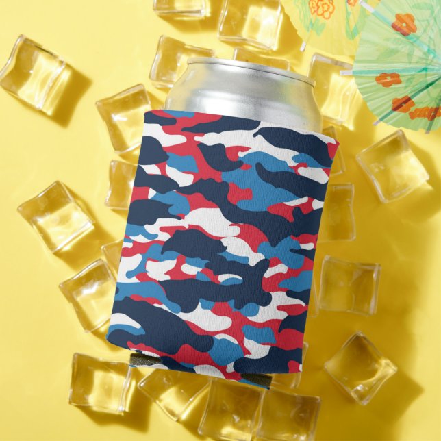 Porta-lata Can Cooler-Camo Impressão (Verão in situ)