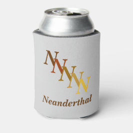 Porta-lata Can Cooler - Nome com Iniciais (Brwn)