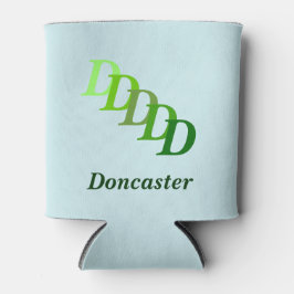 Porta-lata Can Cooler - Nome com Iniciais (verde)