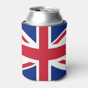 Porta-lata Can Cooler with flag of United Kingdom