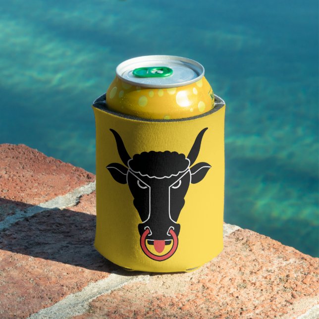 Porta-lata Can Cooler with flag of Uri, Switzerland (Piscina in situ)