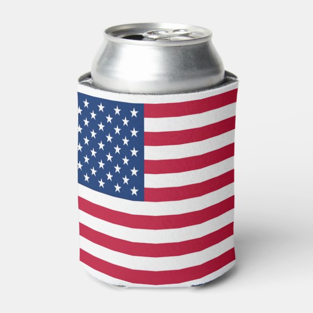 Porta-lata Can Coolers/American Flag (Can Front)