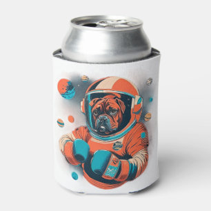 Porta-lata Cana Cósmica No Boxer Do Astronauta