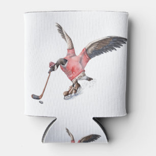 Porta-lata Canadá Goose Jogando Hóquei