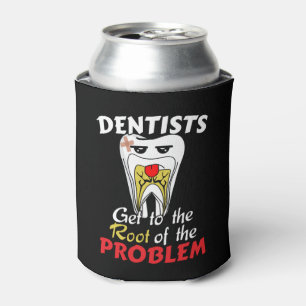 Porta-lata Canal Radicular de Dentista - Piada Divertida de C