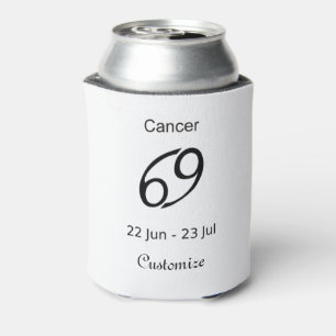 Porta-lata Cancer 69 Símbolo Zodíaco Thunder_Cove