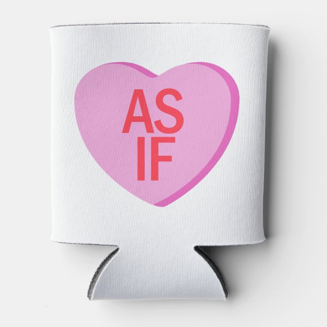 Porta-lata Candy Heart - AS IF (Frente)