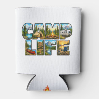 Porta-lata Caneca de Vida no Acampamento