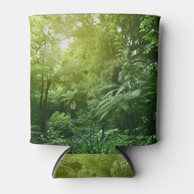 Porta-lata Canopia da selva tropical solar. (Frente)