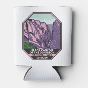 Porta-lata Cantão Negro Do Parque Nacional Gunnison