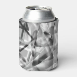 Porta-lata Canto de pedaços quadrados de acrílico, cinzas a b