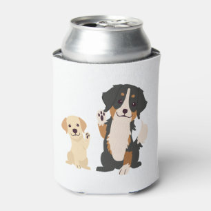 Porta-lata cão de montanha bernês