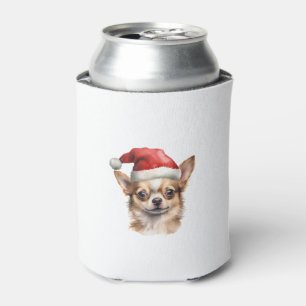 Porta-lata Cão de Natal Chihuahua