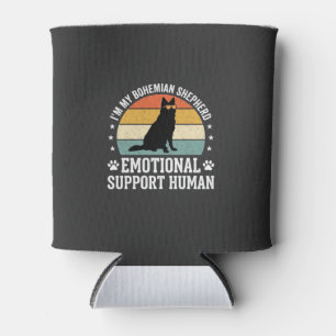 Porta-lata Cão de Suporte Emocional Humano Pastor Boêmio