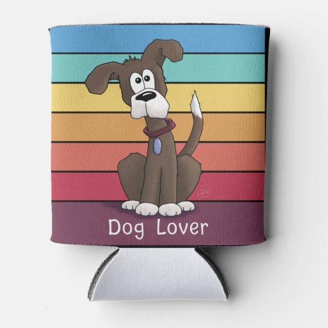 Porta-lata Cão Festivo Que Pode Arrefecer (Frente)