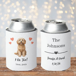 Porta-lata Capa de Garrafa de Casamento de Pet Personalizada