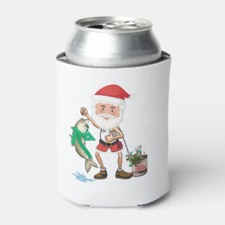 Porta-lata Capas de Pesca Feliz de Natal
