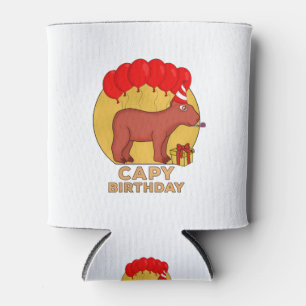 Porta-lata Capy Birthday