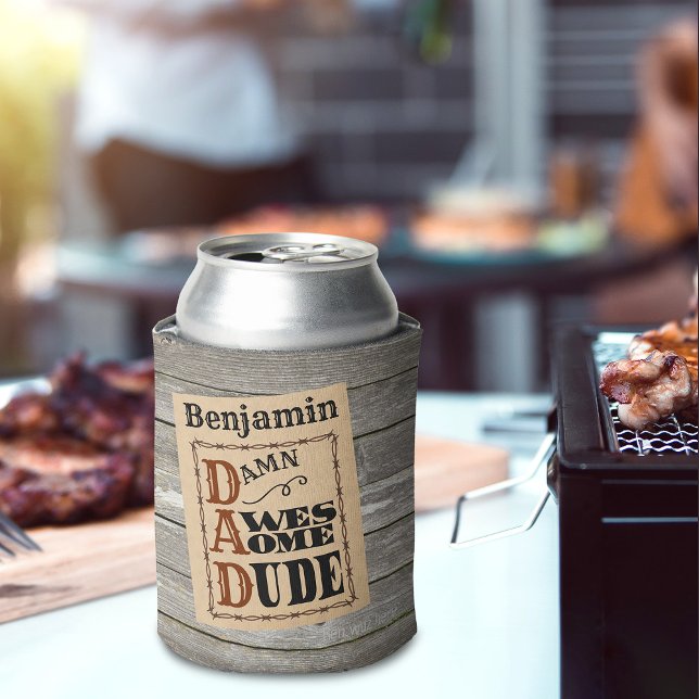 Porta-lata Cara Fantástico, o nome personalizado do Western T (Criador carregado)