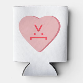 Porta-lata Cardíaco doce - Rosto do diabo