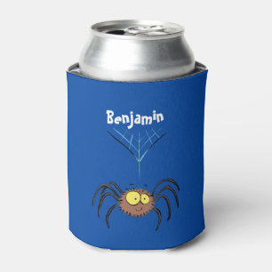 Porta-lata Caricatura engraçada de aranha fofa