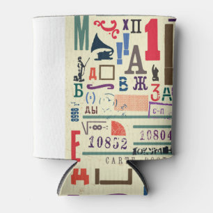 Porta-lata Carimbo Vintage: Decoração do Documento