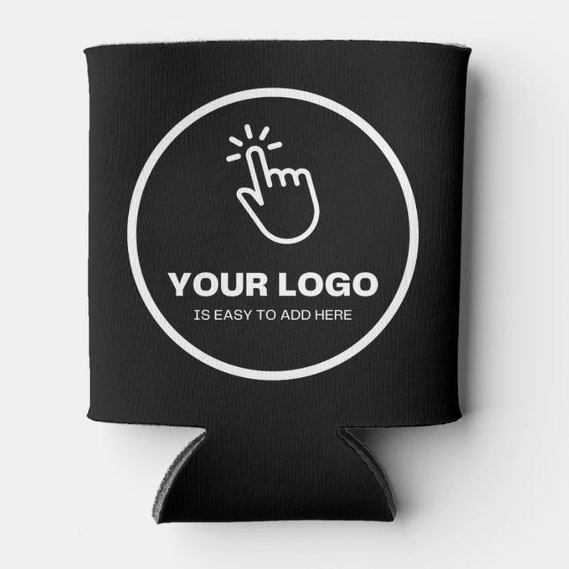 Porta-lata Carregue seu logotipo com facilidade minimidades b (Frente)