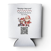 Cartão de Visita do Papai Noel com Dois Lados Ediç