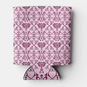 Porta-lata Carteira Romântica de Rosa Floral