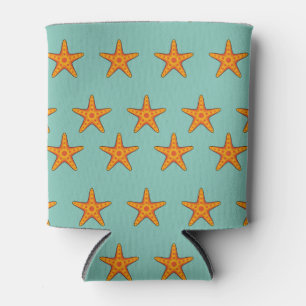 Porta-lata Cartografia de Starfish Laranja-Corte