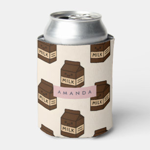 Porta-lata Cartonagem de leite de chocolate em bruto personal