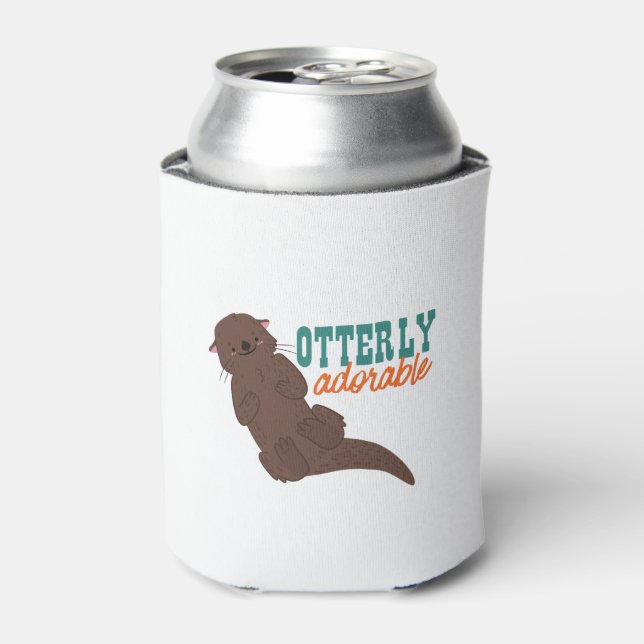 Porta-lata Cartoon animado, completamente adorável (Can Front)