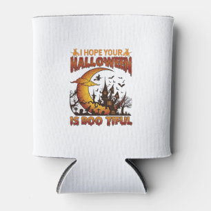 Porta-lata Casa Assombrada Boo Tiful de Halloween Lua Crescen